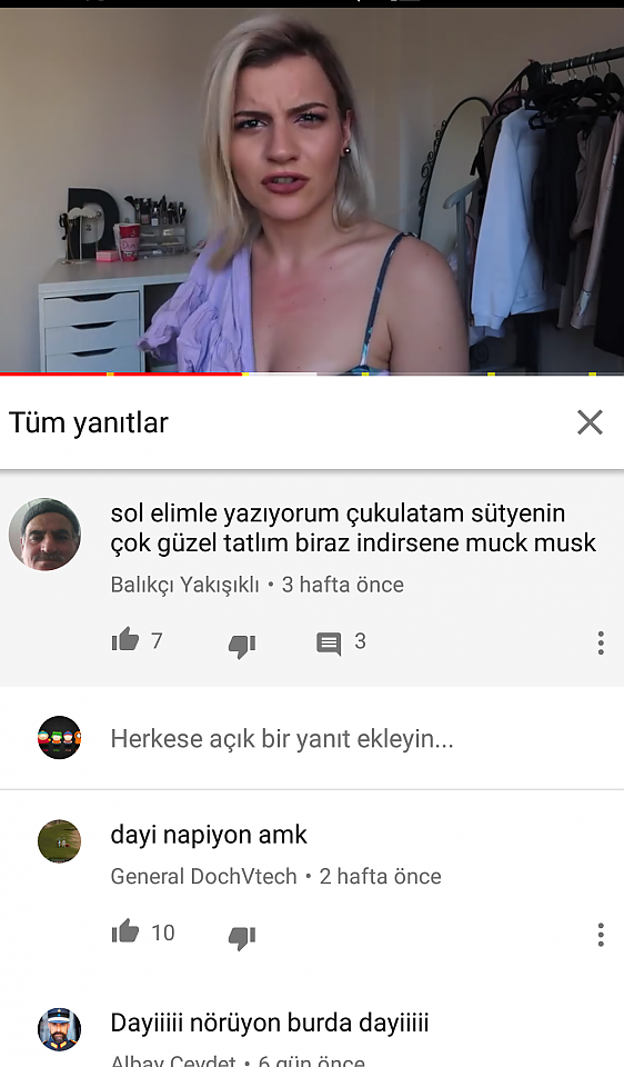 seni yalarım ben yavrum inci sözlük