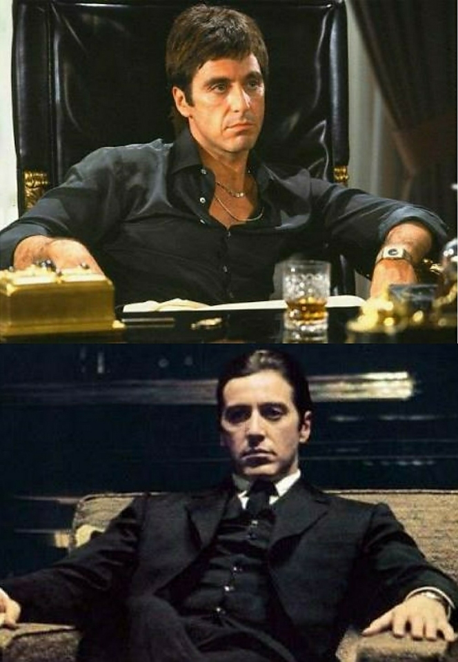 tony montana vs michael corleone - inci sözlük